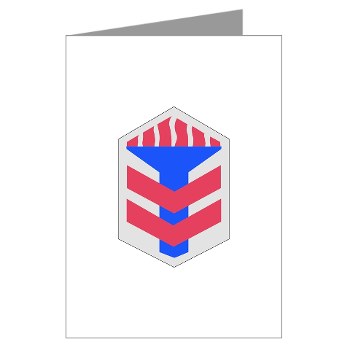 5AB - M01 - 02 - SSI - 5th Armor Brigade - Greeting Cards (Pk of 10)