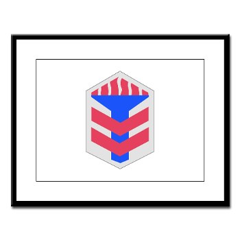 5AB - M01 - 02 - SSI - 5th Armor Brigade - Large Framed Print - Click Image to Close