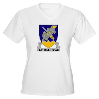 5B158AB - A01 - 04 - DUI - 5th Battalion, 158th Aviation Battalion Women's V-Neck T-Shirt