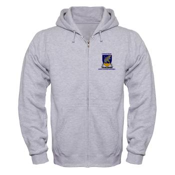 5B158AB - A01 - 03 - DUI - 5th Battalion, 158th Aviation Battalion with Text Zip Hoodie
