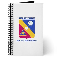 5B20IR - M01 - 02 - DUI - 5th Battalion - 20th Infantry Regiment with text Journal