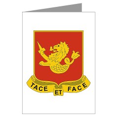 5B25FAR - M01 - 02 - DUI - 5th Bn - 25th Field Artillery Regiment Greeting Cards (Pk of 10)