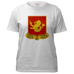 5B25FAR - A01 - 04 - DUI - 5th Bn - 25th Field Artillery Regiment Women's T-Shirt - Click Image to Close