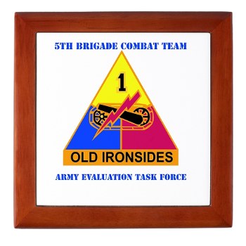 5BCT - M01 - 02 - DUI - 5th Brigade Combat Team with Text Keepsake Box - Click Image to Close