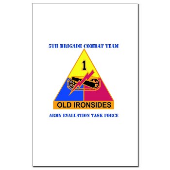 5BCT - M01 - 02 - DUI - 5th Brigade Combat Team with Text Mini Poster Print - Click Image to Close