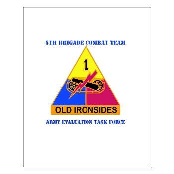 5BCT - M01 - 02 - DUI - 5th Brigade Combat Team with Text Small Poster