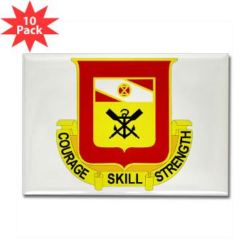 5EB - M01 - 01 - DUI - 5th Engineer Battalion - Rectangle Magnet (10 pack) - Click Image to Close