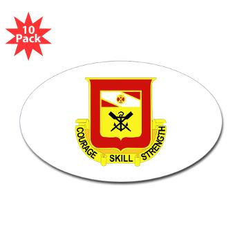 5EB - M01 - 01 - DUI - 5th Engineer Battalion - Sticker (Oval 10 pk)