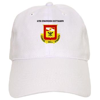 5EB - A01 - 01 - DUI - 5th Engineer Battalion with Text - Cap - Click Image to Close