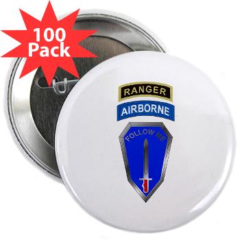 5RTB - M01 - 01 - DUI - 5th Ranger Training Bde - 2.25" Button (10 pack) - Click Image to Close