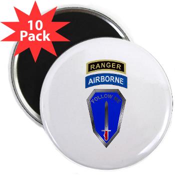 5RTB - M01 - 01 - DUI - 5th Ranger Training Bde - 2.25" Magnet (10 pack) - Click Image to Close