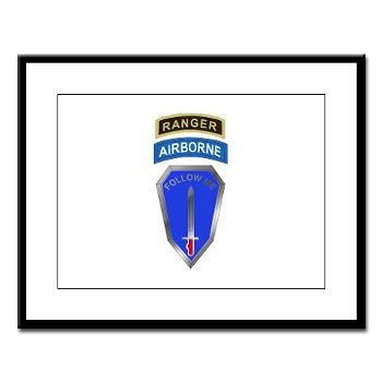 5RTB - M01 - 02 - DUI - 5th Ranger Training Bde - Large Framed Print - Click Image to Close