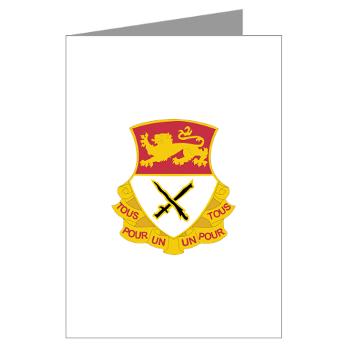 5S15CR - M01 - 02 - DUI - 5th Squadron - 15th Cavalry Regiment - Greeting Cards (Pk of 20)