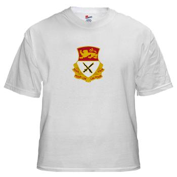 5S15CR - A01 - 04 - DUI - 5th Squadron - 15th Cavalry Regiment - White T-Shirt
