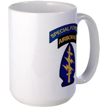 5SFG - M01 - 03 - 5th Special Forces Group (Airborne) - Large Mug