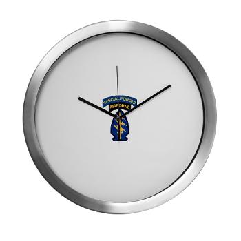 5SFG - M01 - 03 - 5th Special Forces Group (Airborne) - Modern Wall Clock