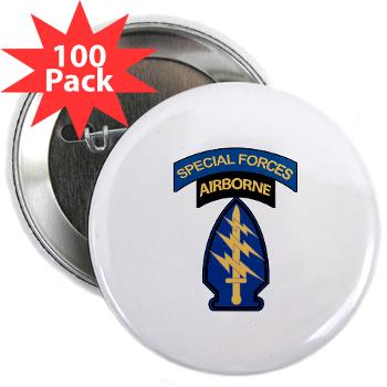 5SFG - M01 - 01 - SSI - 5th Special Forces Grp (Abn) - 2.25" Button (100 pack)