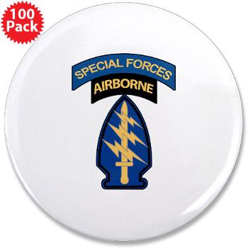 5SFG - M01 - 01 - SSI - 5th Special Forces Grp (Abn) - 3.5" Button (100 pack)