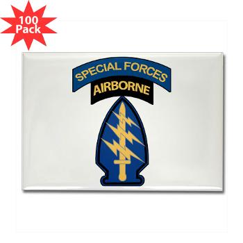 5SFG - M01 - 01 - SSI - 5th Special Forces Grp (Abn) - Rectangle Magnet (100 pack)