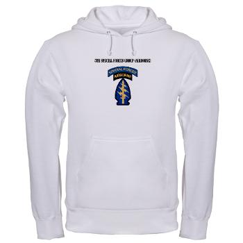 5SFG - A01 - 03 - SSI - 5th Special Forces Grp (Abn) with Text - Hooded Sweatshirt - Click Image to Close