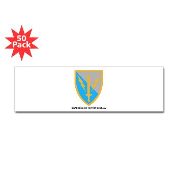 602FSC - M01 - 01 - DUI - 602nd Forward Support Company with Text - Sticker (Bumper 50 pk)