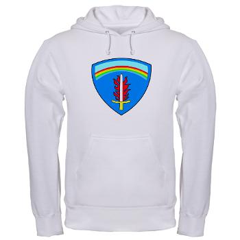 60ED - A01 - 03 - 3rd 60th Engineer Detachment (Geospatial) Hooded Sweatshirt - Click Image to Close
