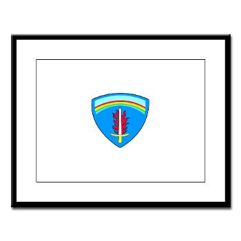 60ED - M01 - 02 - 3rd 60th Engineer Detachment (Geospatial) Large Framed Print - Click Image to Close