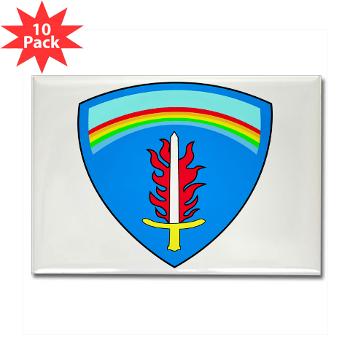 60ED - M01 - 01 - 3rd 60th Engineer Detachment (Geospatial) Rectangle Magnet (10 pack) - Click Image to Close