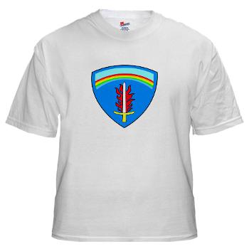 60ED - A01 - 04 - 3rd 60th Engineer Detachment (Geospatial) White T-Shirt - Click Image to Close