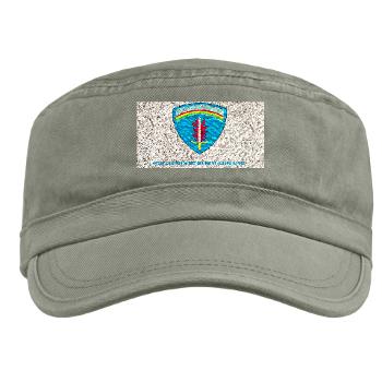 60ED - A01 - 01 - 3rd 60th Engineer Detachment (Geospatial) with Text Military Cap