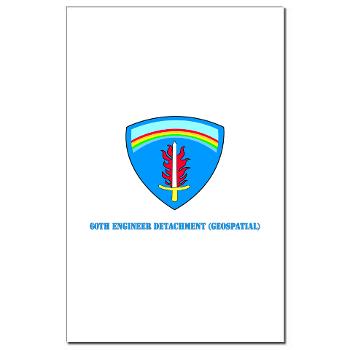 60ED - M01 - 02 - 3rd 60th Engineer Detachment (Geospatial) with Text Mini Poster Print