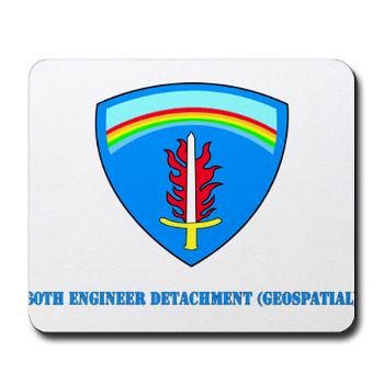 60ED - M01 - 03 - 3rd 60th Engineer Detachment (Geospatial) with Text Mousepad