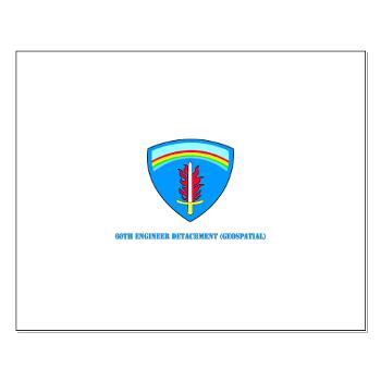 60ED - M01 - 02 - 3rd 60th Engineer Detachment (Geospatial) with Text Small Poster
