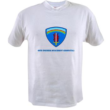 60ED - A01 - 04 - 3rd 60th Engineer Detachment (Geospatial) with Text Value T-Shirt