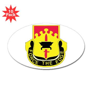 615ASB - M01 - 01 - DUI - 615th Aviation Support Battalion - Sticker (Oval 10 pk)