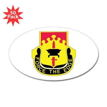 615ASB - M01 - 01 - DUI - 615th Aviation Support Battalion - Sticker (Oval 50 pk)