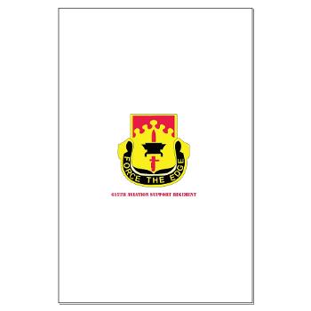 615ASB - M01 - 02 - DUI - 615th Aviation Support Battalion with Text - Large Poster