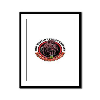 615MPC - M01 - 02 - 615th Military Police Company - Framed Panel Print - Click Image to Close