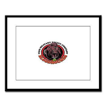 615MPC - M01 - 02 - 615th Military Police Company - Large Framed Print - Click Image to Close