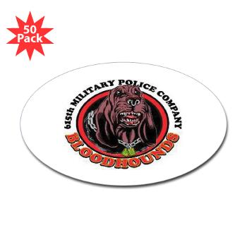 615MPC - M01 - 01 - 615th Military Police Company - Sticker (Oval 50 pk)