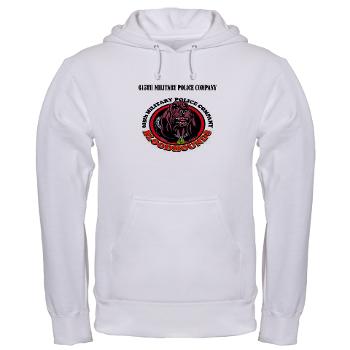 615MPC - A01 - 03 - 615th Military Police Company with Text - Hooded Sweatshirt