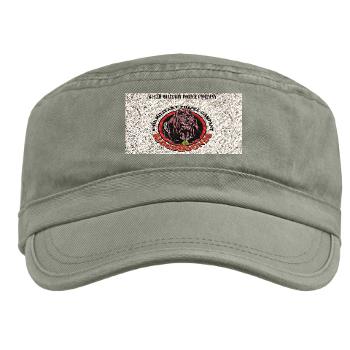 615MPC - A01 - 01 - 615th Military Police Company with Text - Military Cap