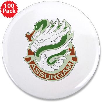 626BSBA - M01 - 01 - DUI - 626th Brigade - Support Bn - Assurgam 3.5" Button (100 pack) - Click Image to Close