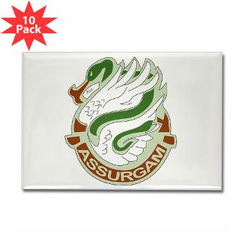 626BSBA - M01 - 01 - DUI - 626th Brigade - Support Bn - Assurgam Rectangle Magnet (10 pack) - Click Image to Close