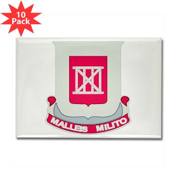 62EB- M01 - 01 - DUI - 62nd Engineer Bn - Rectangle Magnet (10 pack)