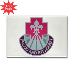 62MB - M01 - 01 - DUI - 62nd Medical Brigade Rectangle Magnet (100 pack) - Click Image to Close