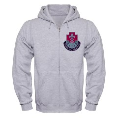 62MB - A01 - 03 - DUI - 62nd Medical Brigade Zip Hoodie - Click Image to Close