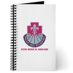 62MB - M01 - 02 - DUI - 62nd Medical Brigade with Text Journal