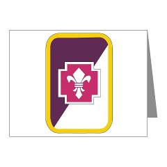 62MB - M01 - 02 - SSI - 62nd Medical Brigade Note Cards (Pk of 20)