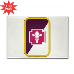 62MB - M01 - 01 - SSI - 62nd Medical Brigade Rectangle Magnet (100 pack) - Click Image to Close